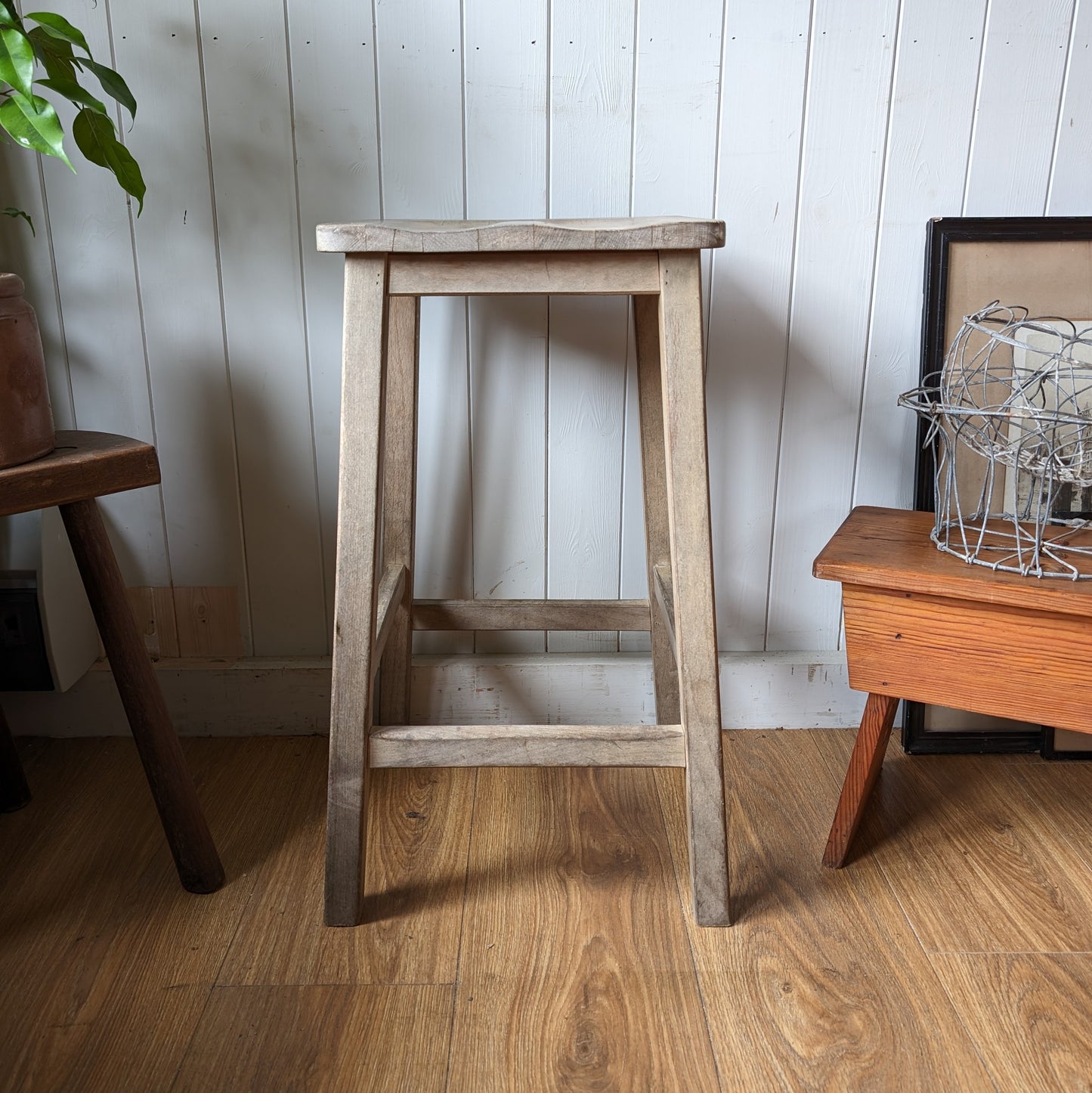 Vintage School Stool