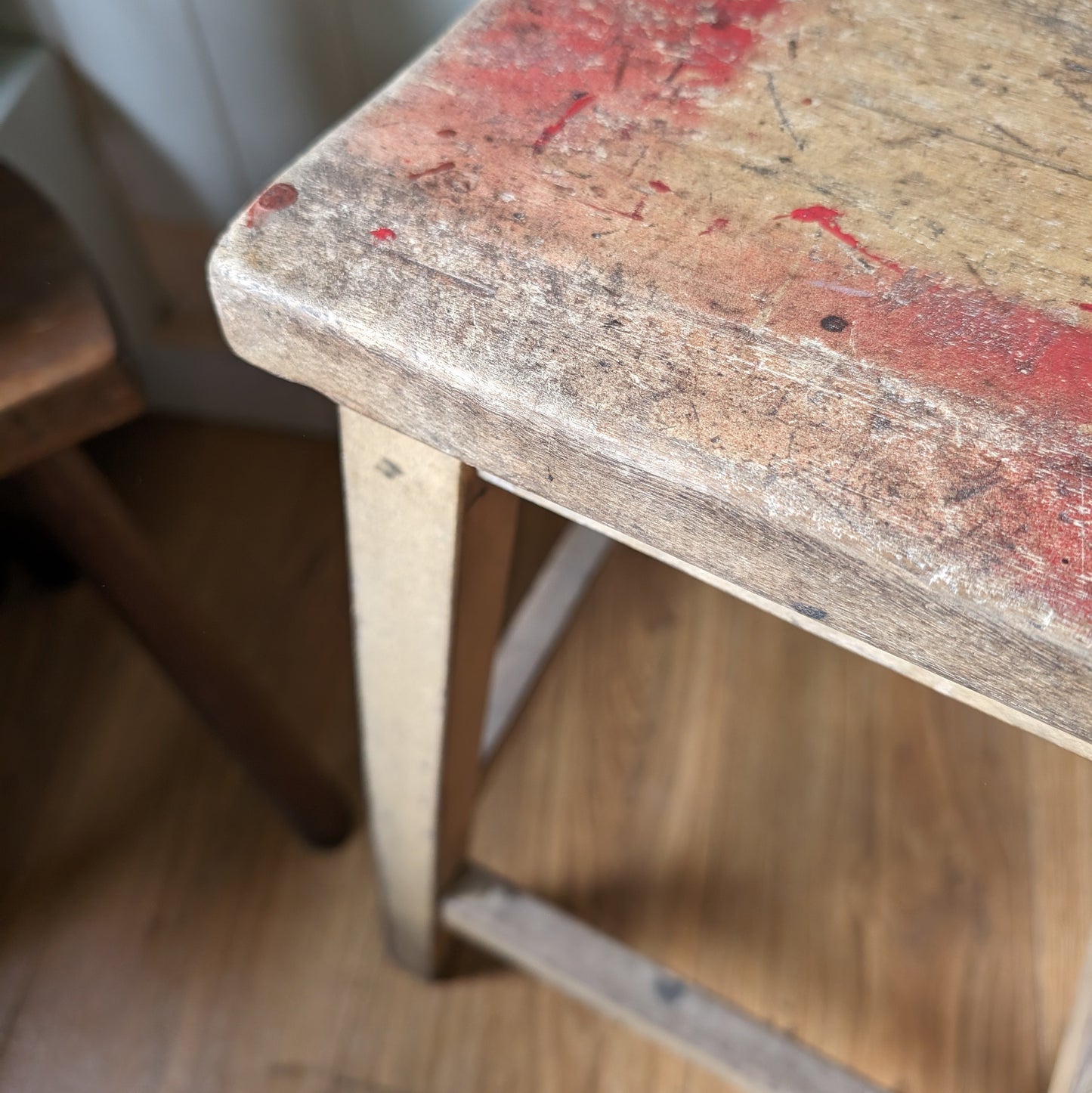 Vintage School Stool