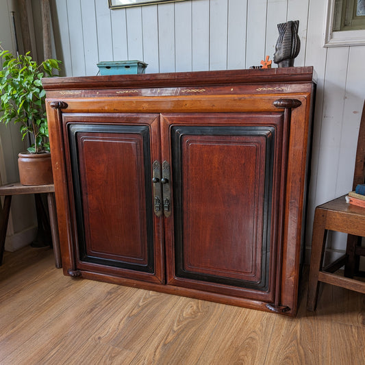 Vintage Chinese Lacquered Cabinet