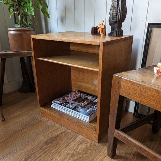 Vintage Oak Cabinet with Shelf