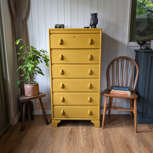 Painted Vintage Chest of Drawers