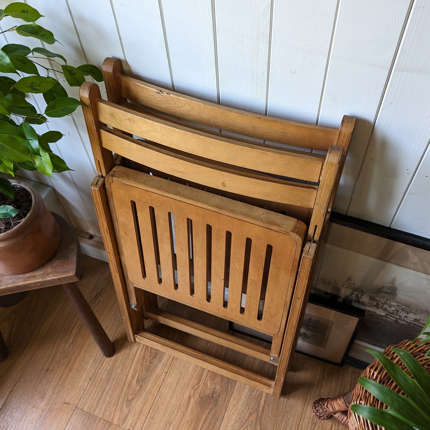 Mid Century Folding Chairs