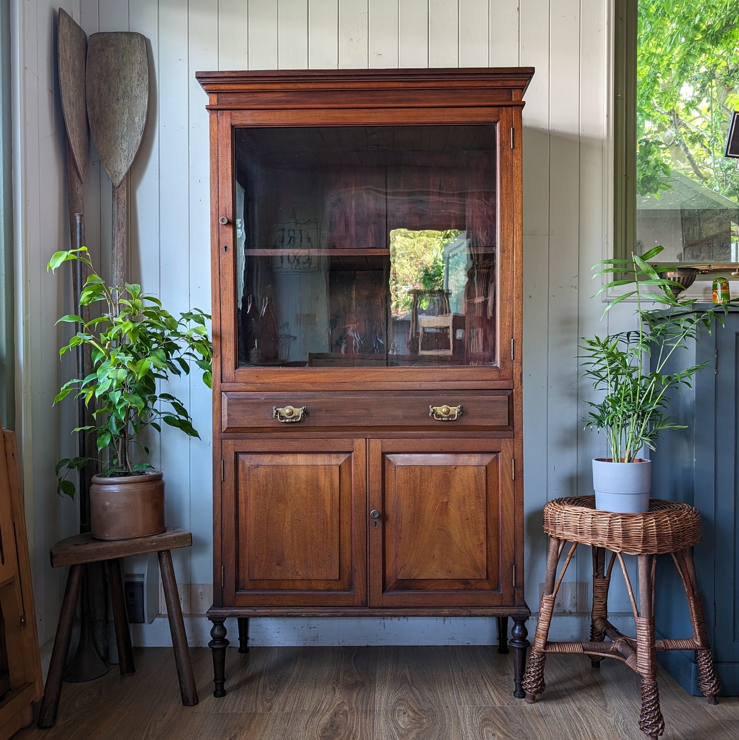 Antique Glazed Cabinet