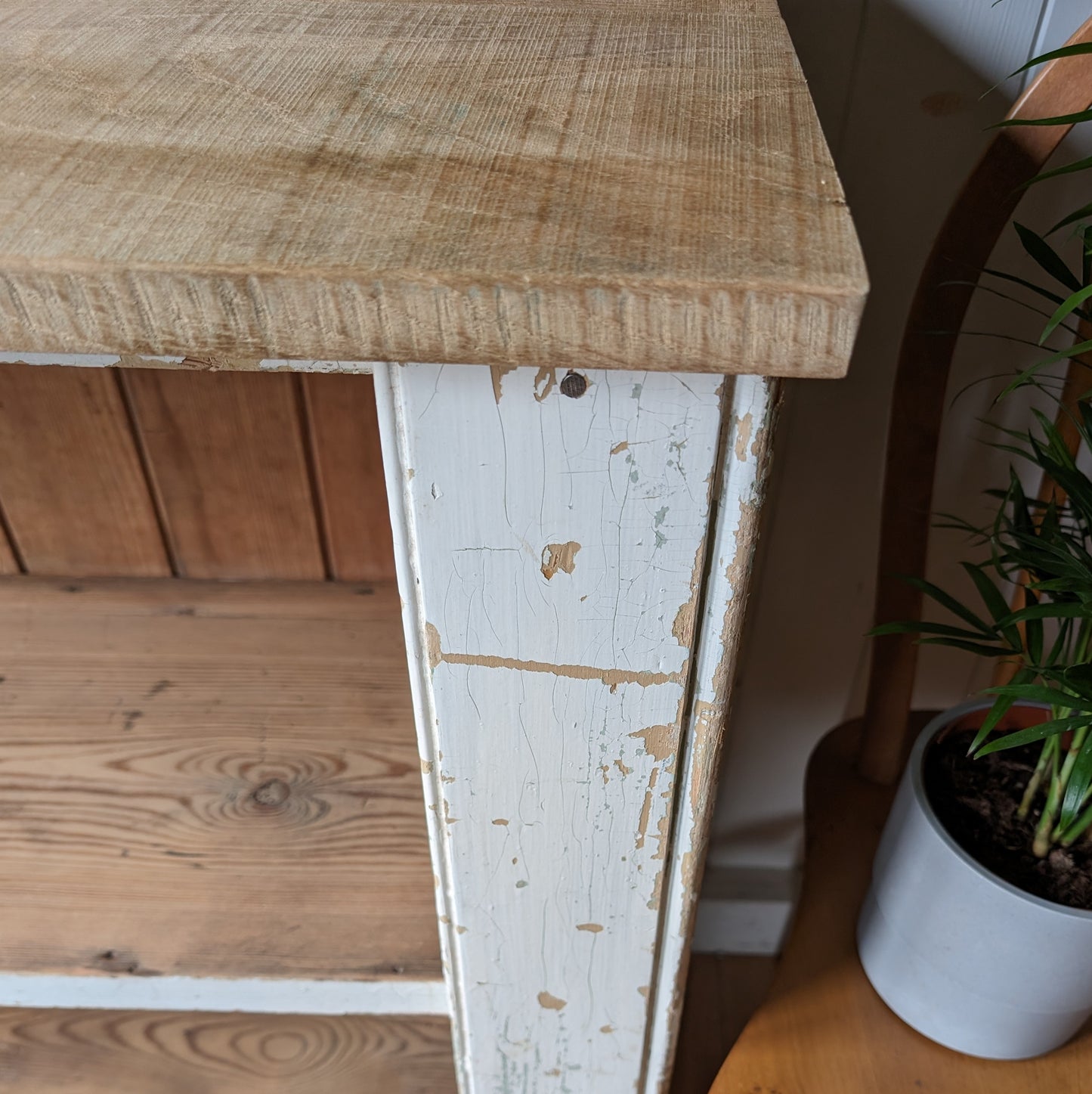 Victorian Pine Shelving Unit