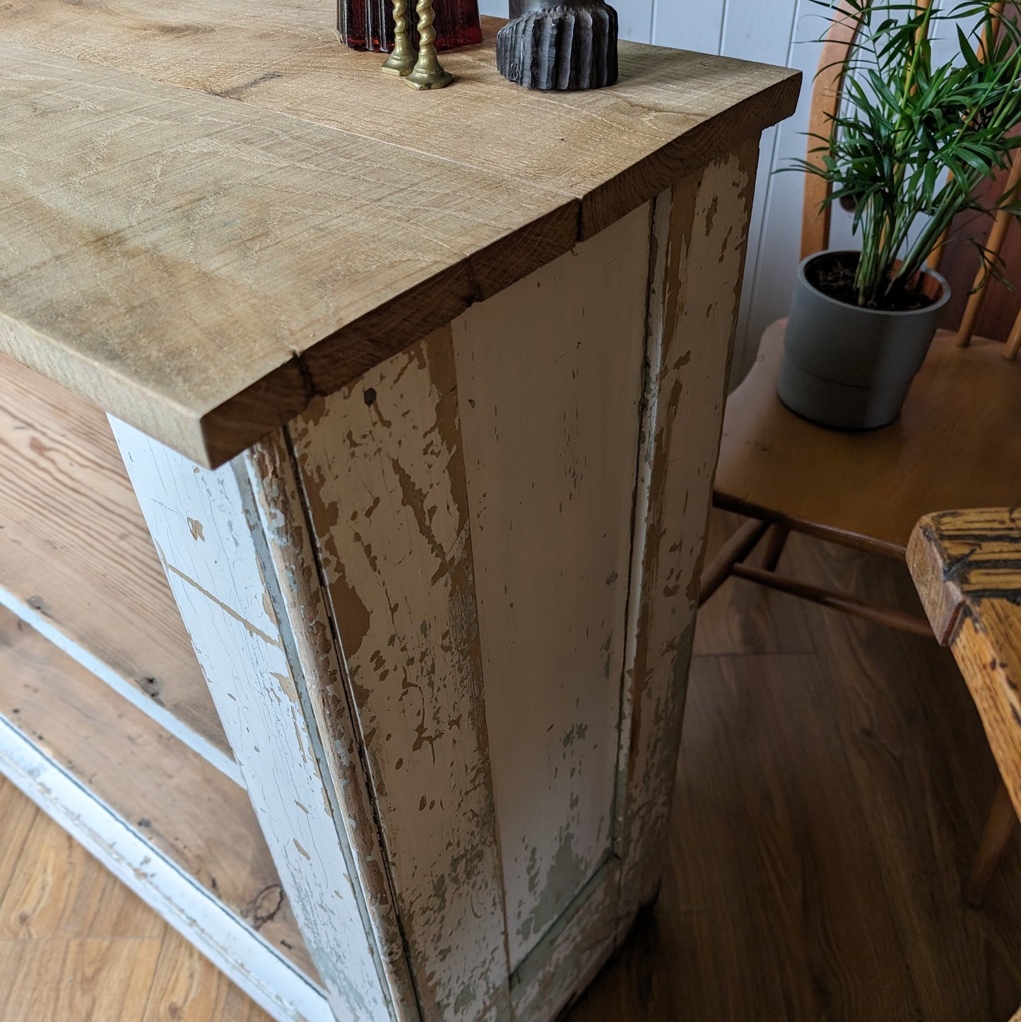 Victorian Pine Shelving Unit