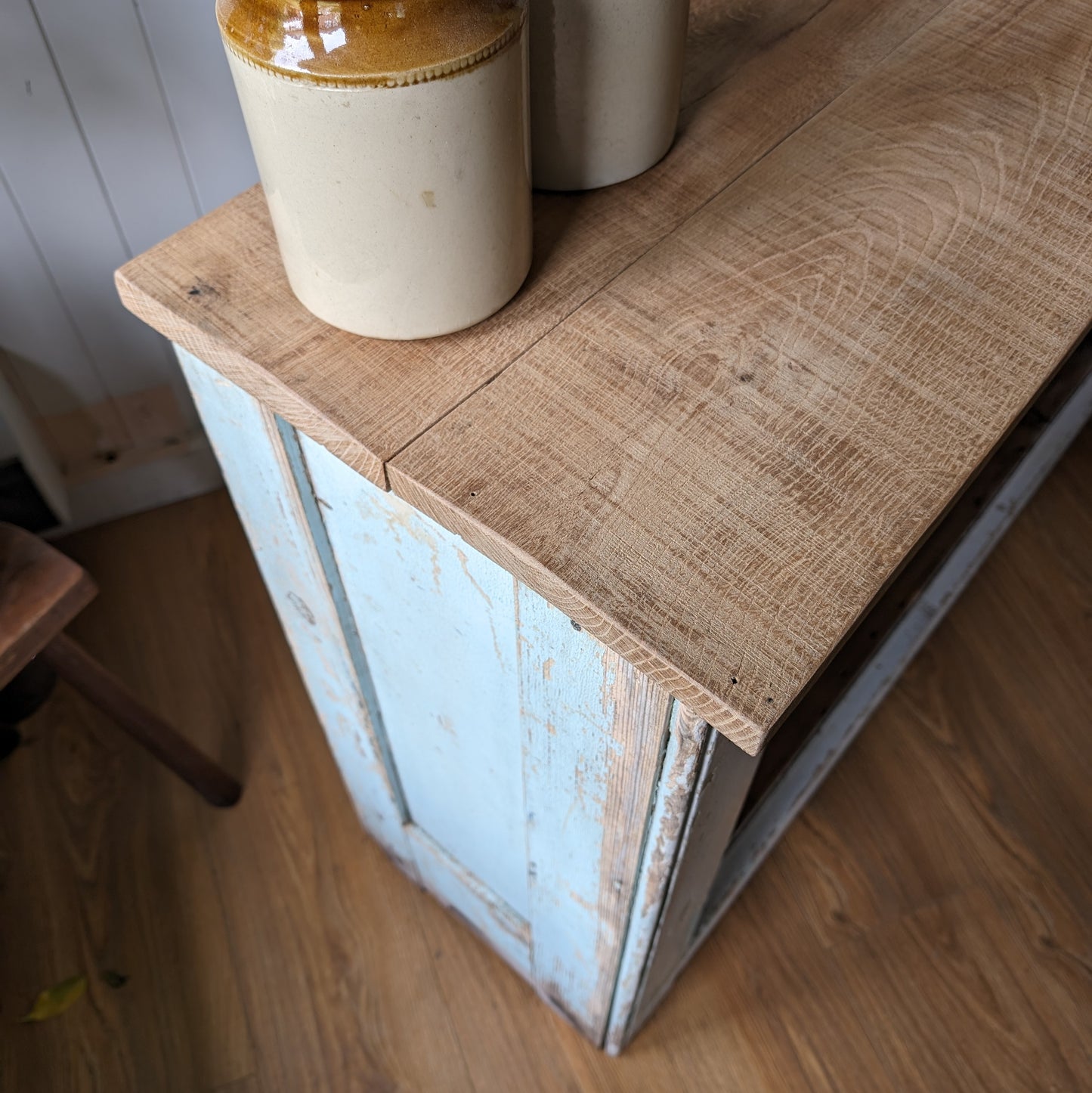 Victorian Pine Shelving Unit