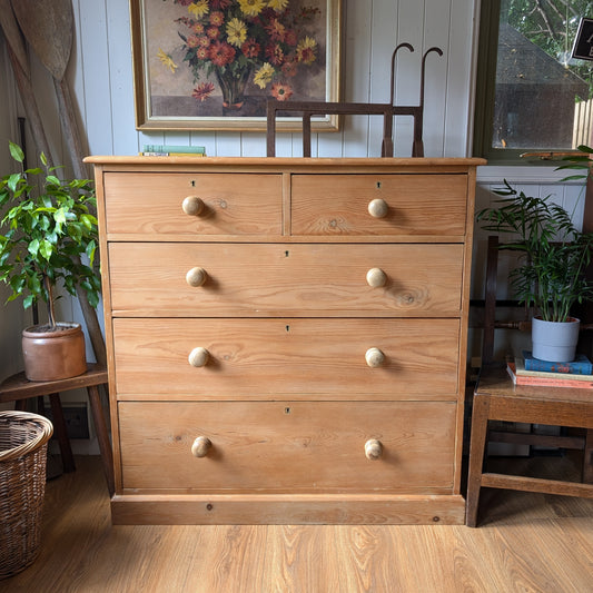 Victorian Pine Chest of Drawers