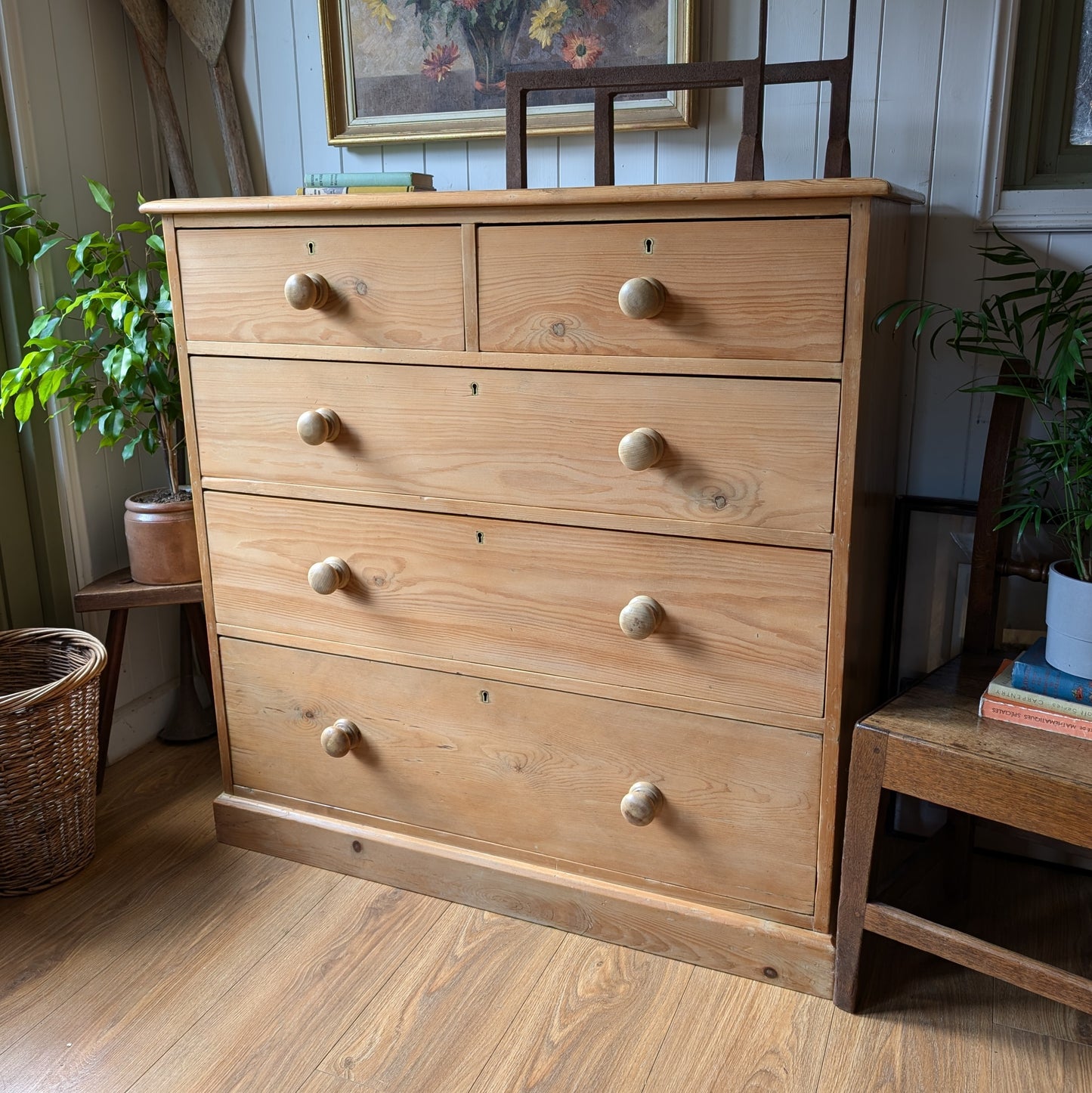Victorian Pine Chest of Drawers