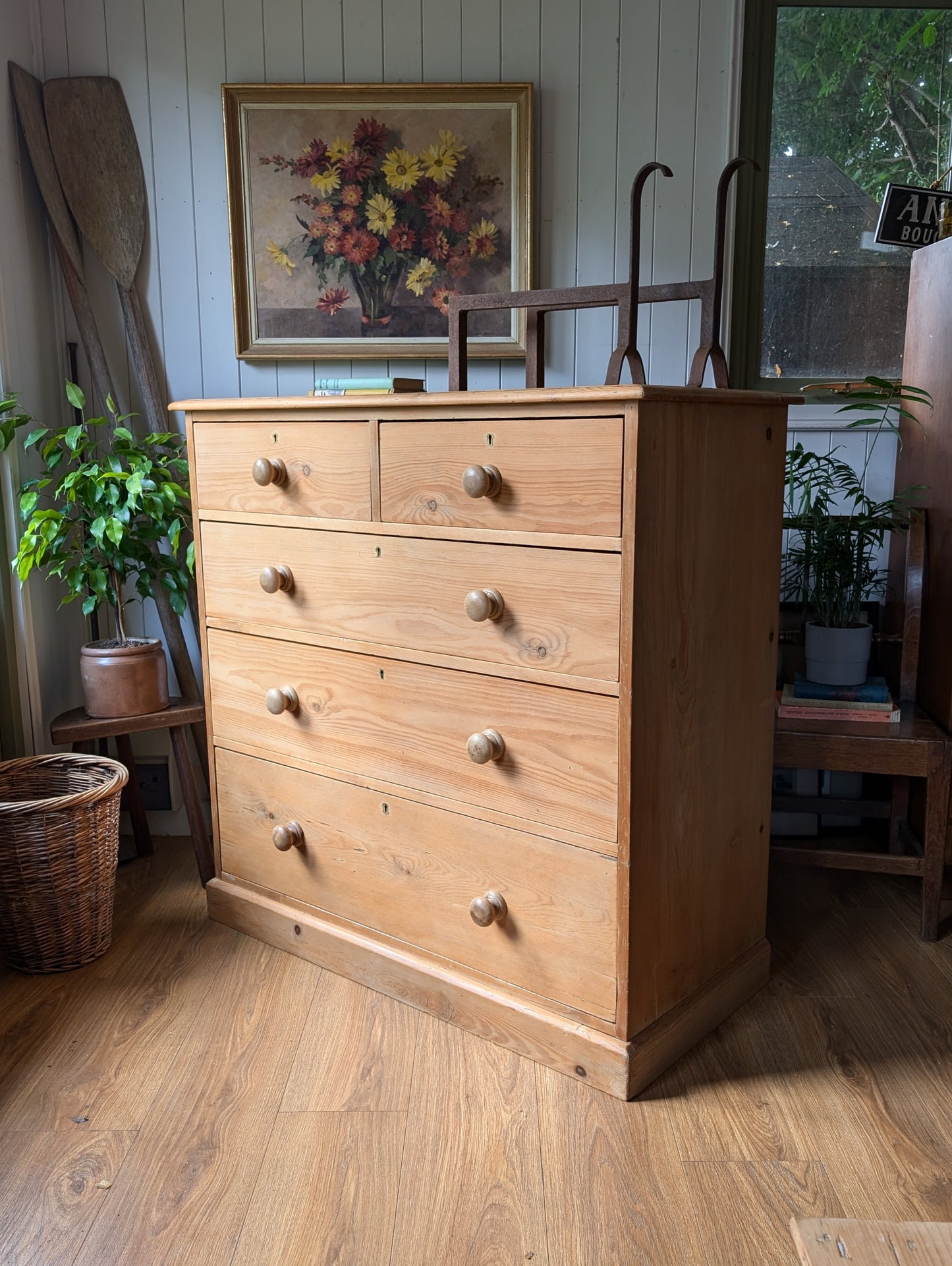 Victorian Pine Chest of Drawers