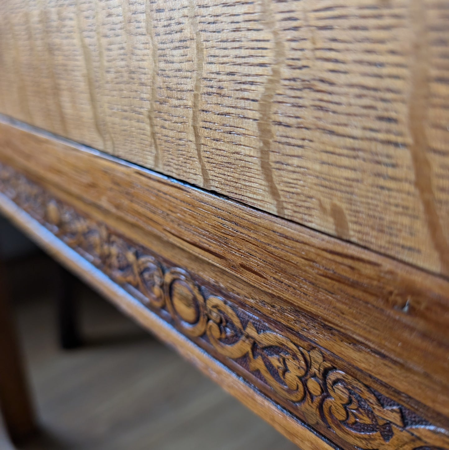 Small Antique Oak Chest of Drawers