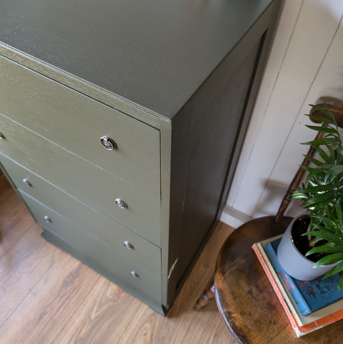 Tall and Slim Vintage Chest of Drawers