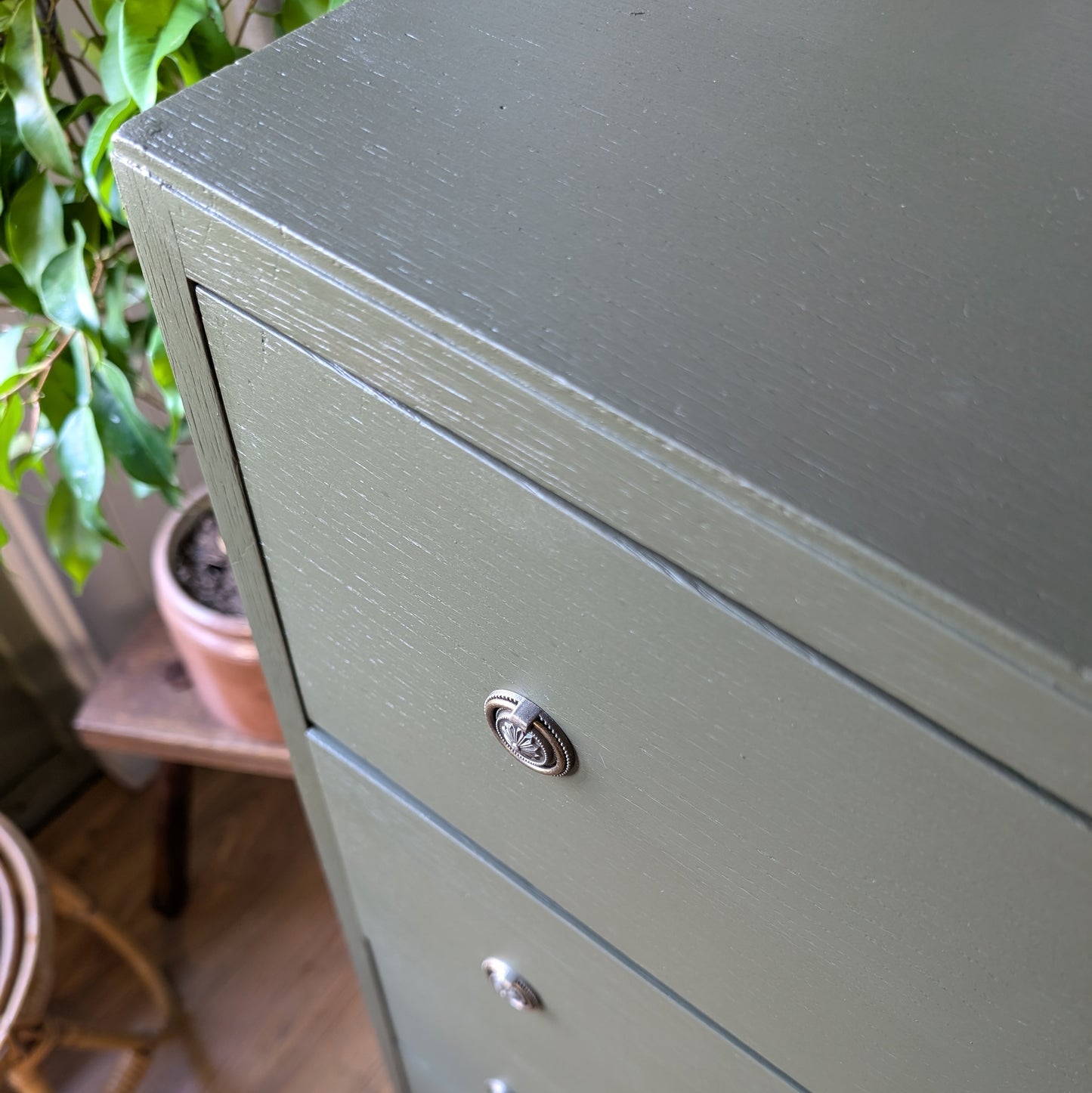 Tall and Slim Vintage Chest of Drawers