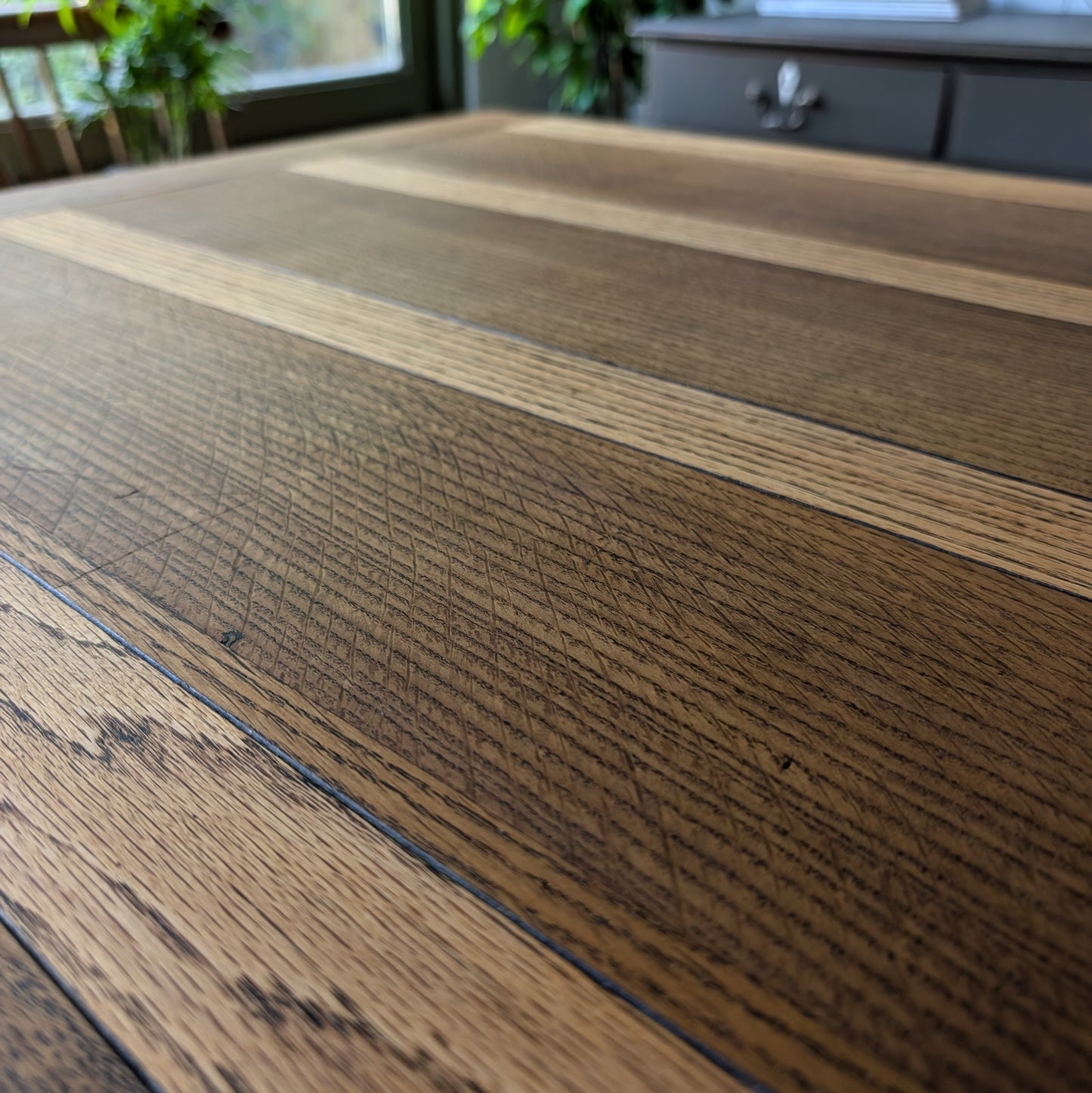 Vintage Oak Draw Leaf Table
