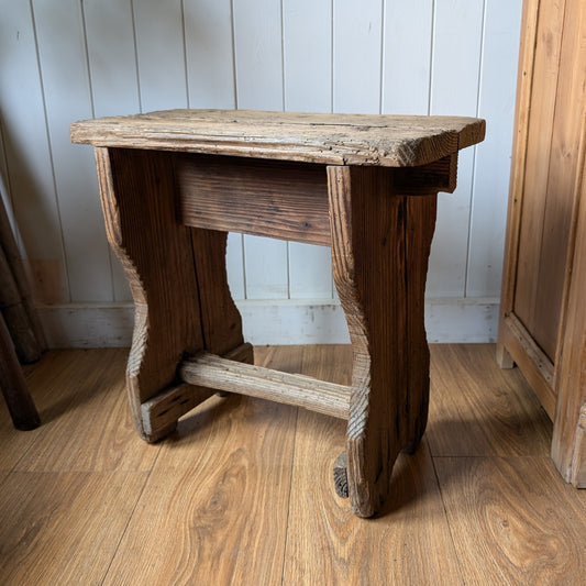 Rustic Antique Side Table