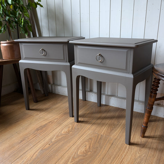 Vintage Stag Bedside Tables