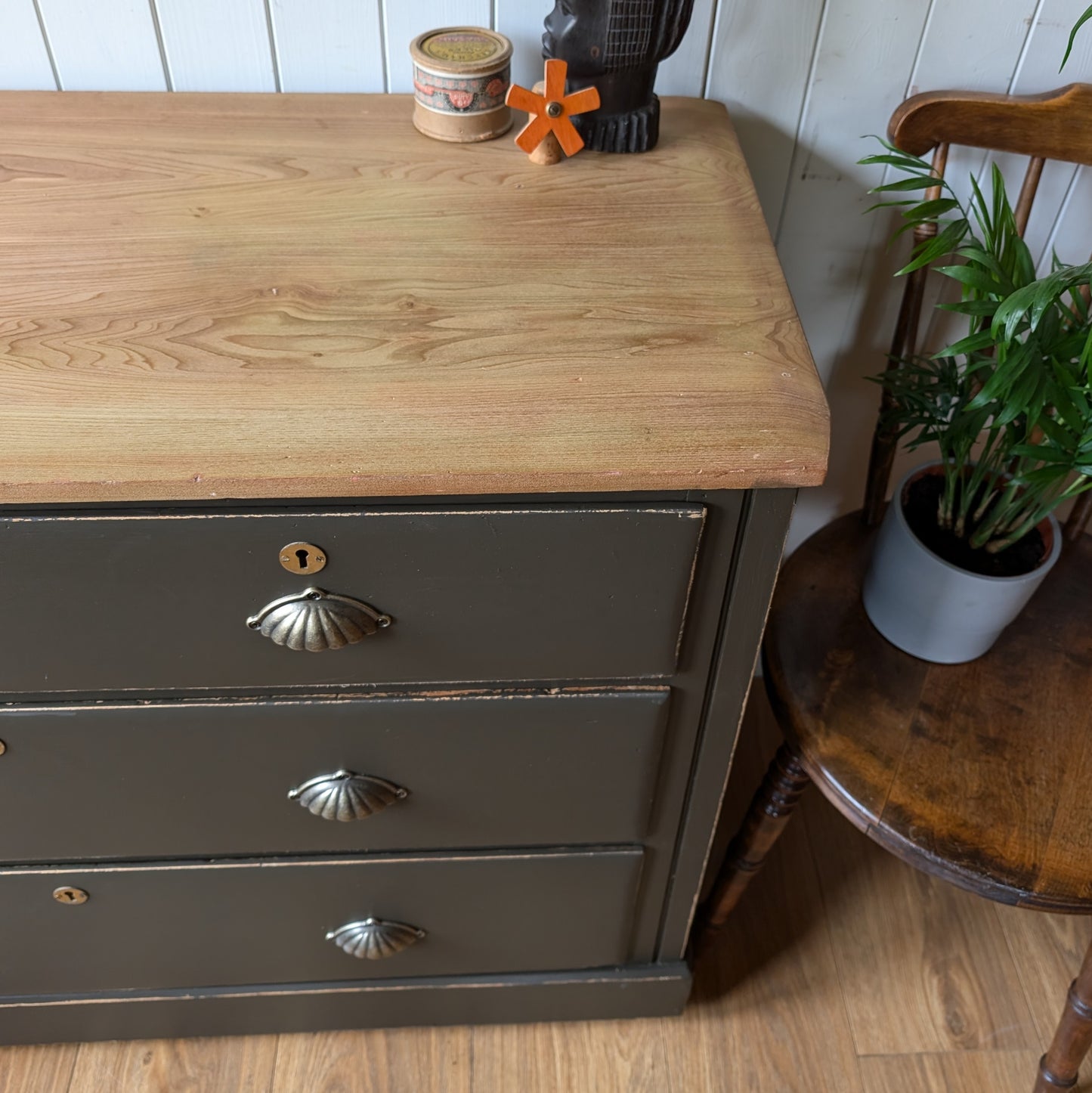 Painted Victorian Chest of Drawers