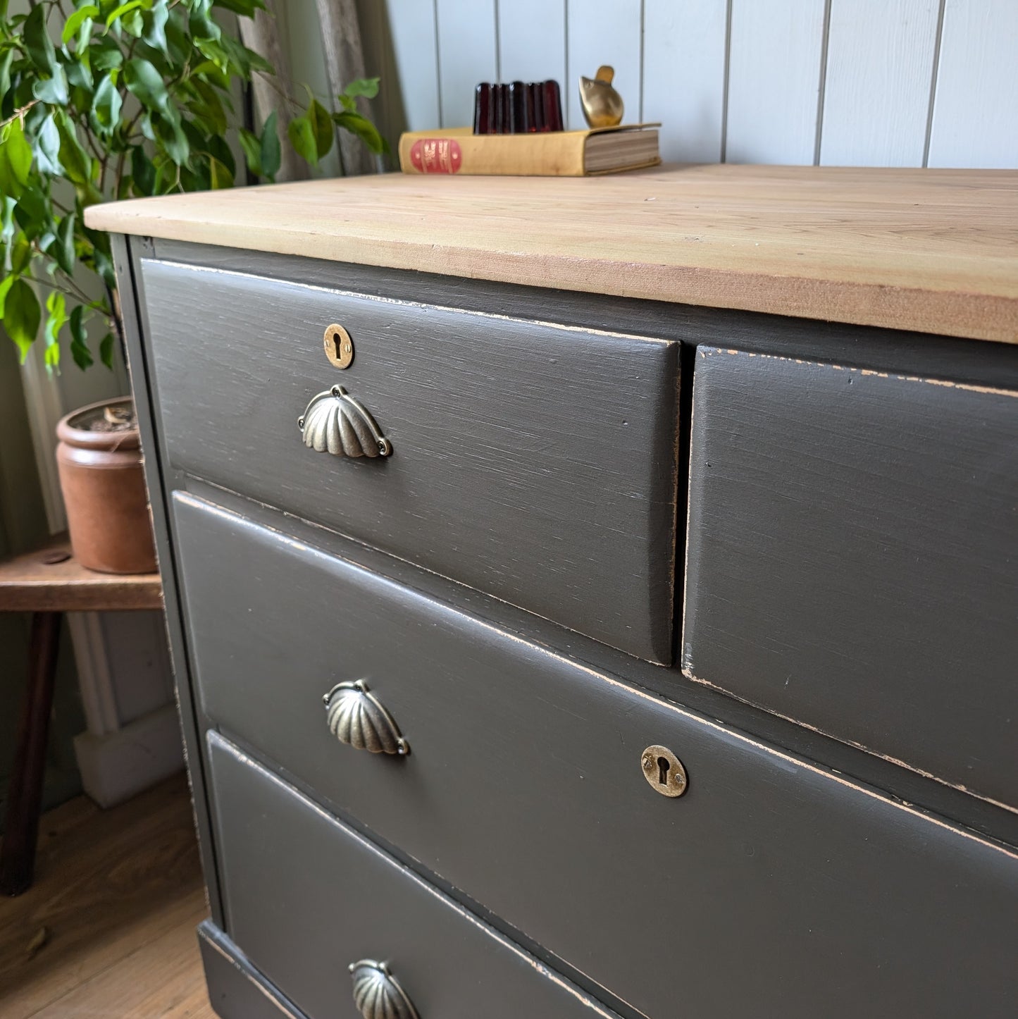 Painted Victorian Chest of Drawers