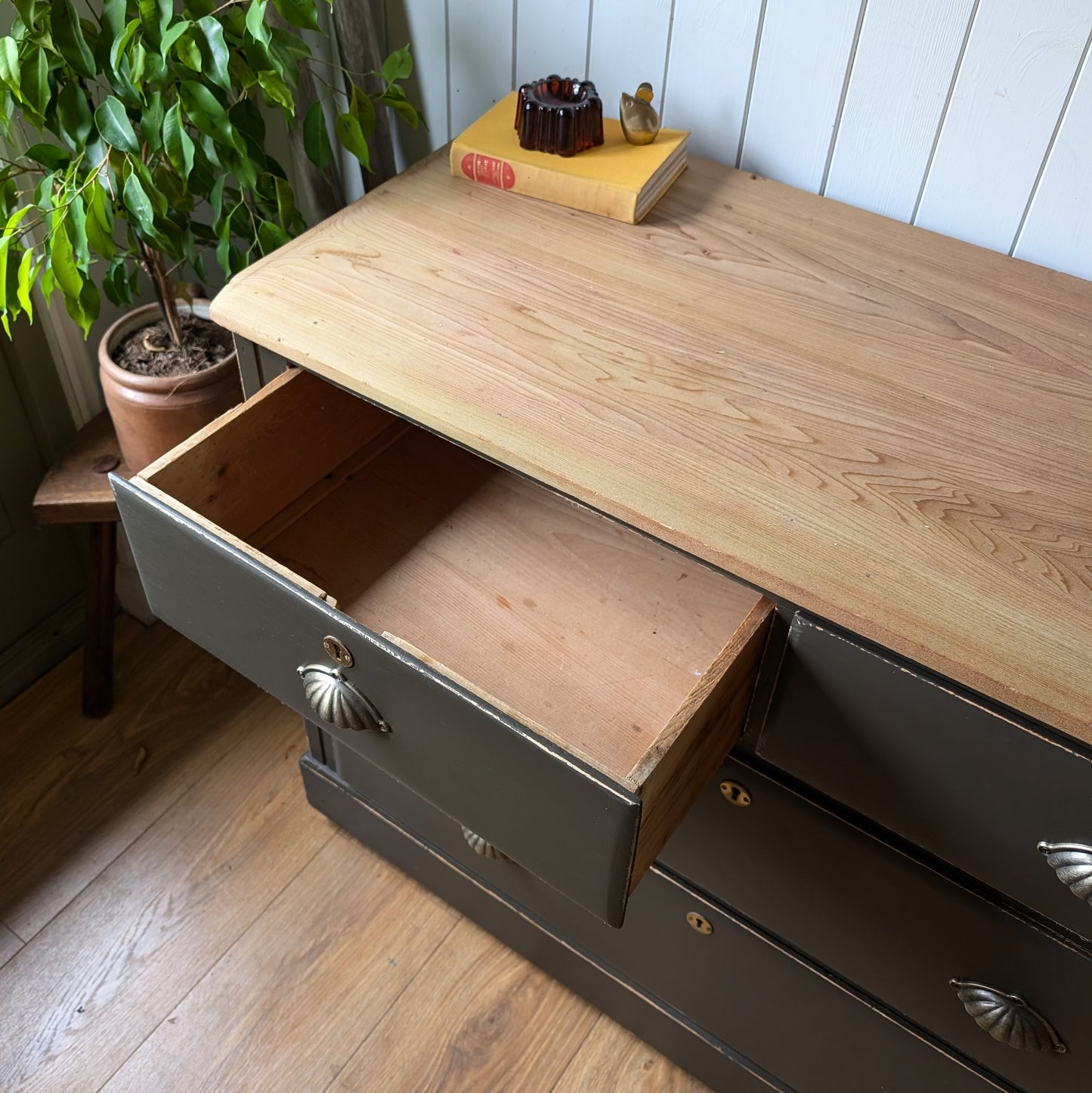 Painted Victorian Chest of Drawers