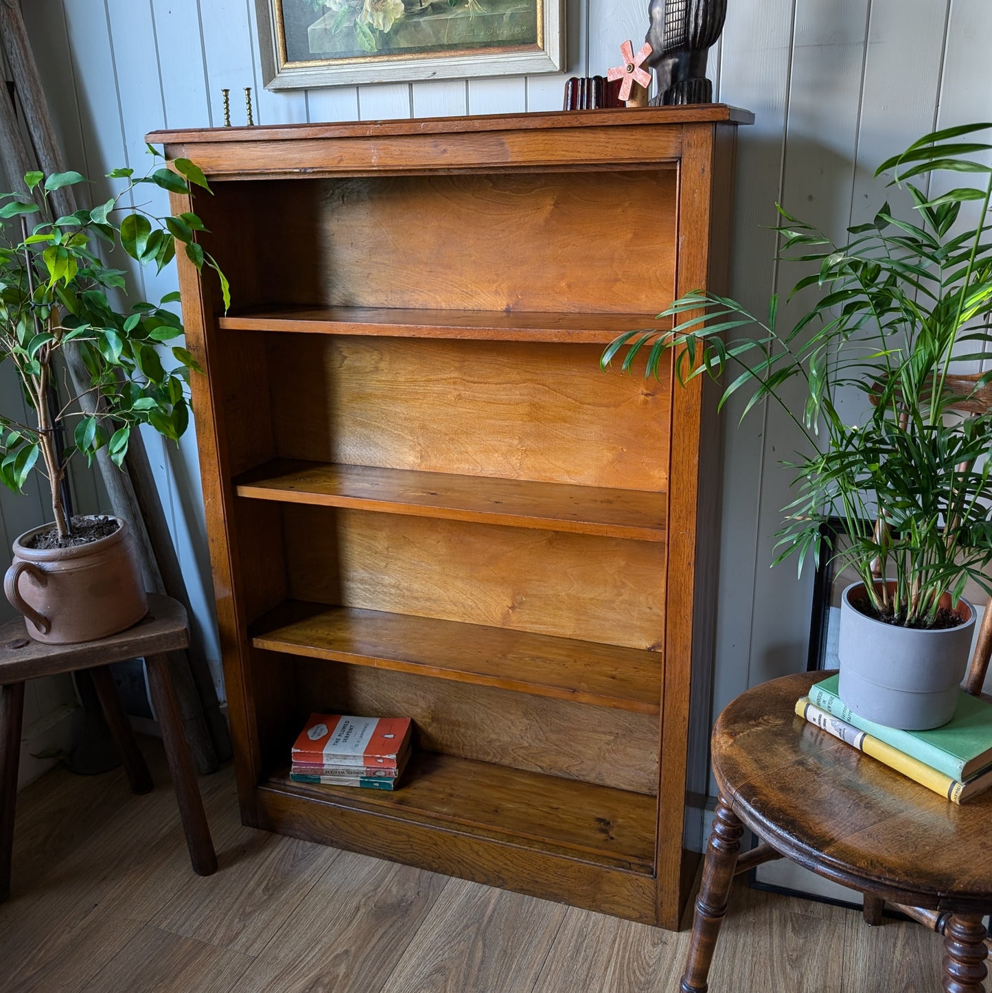 Vintage Oak Bookcase