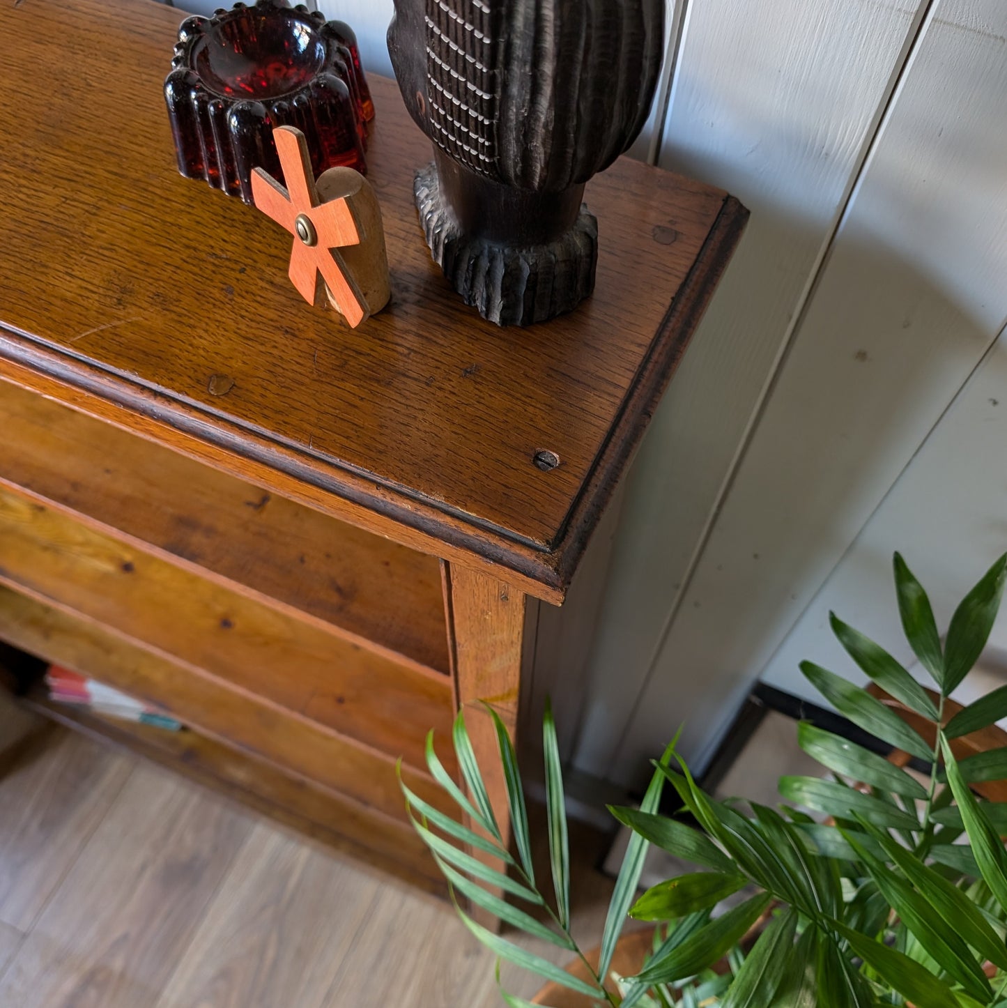 Vintage Oak Bookcase