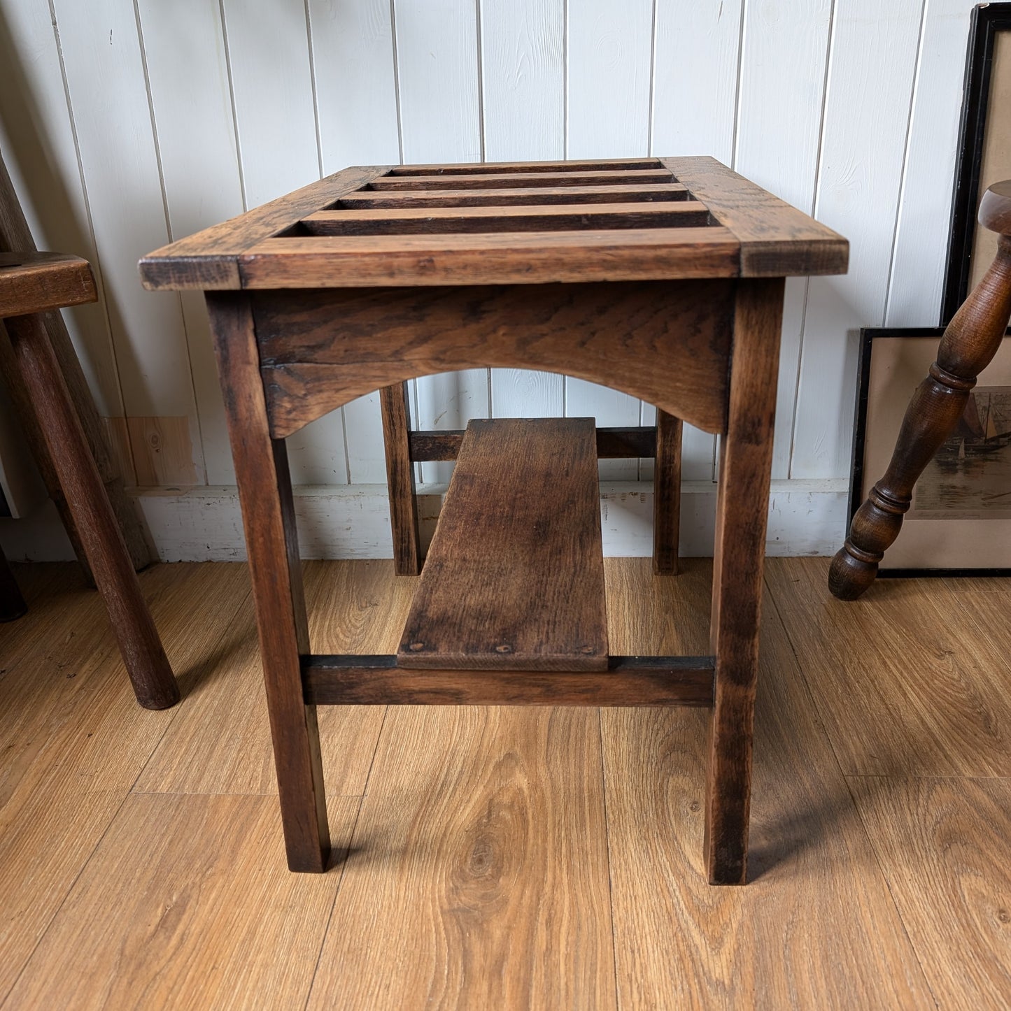 Antique Luggage Stand