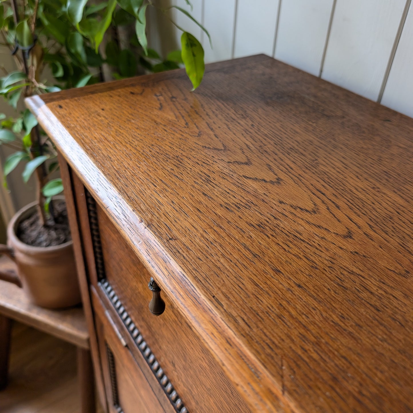 Antique Oak Cabinet