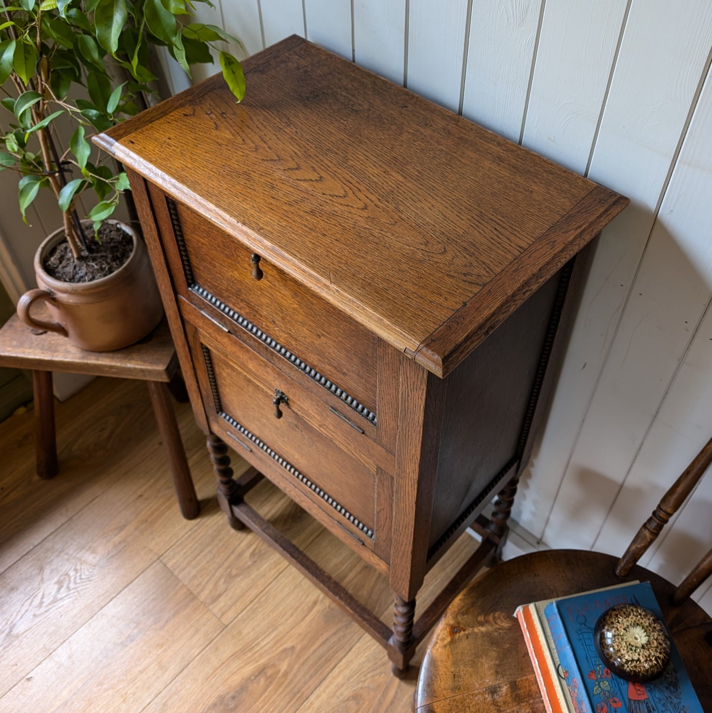 Antique Oak Cabinet