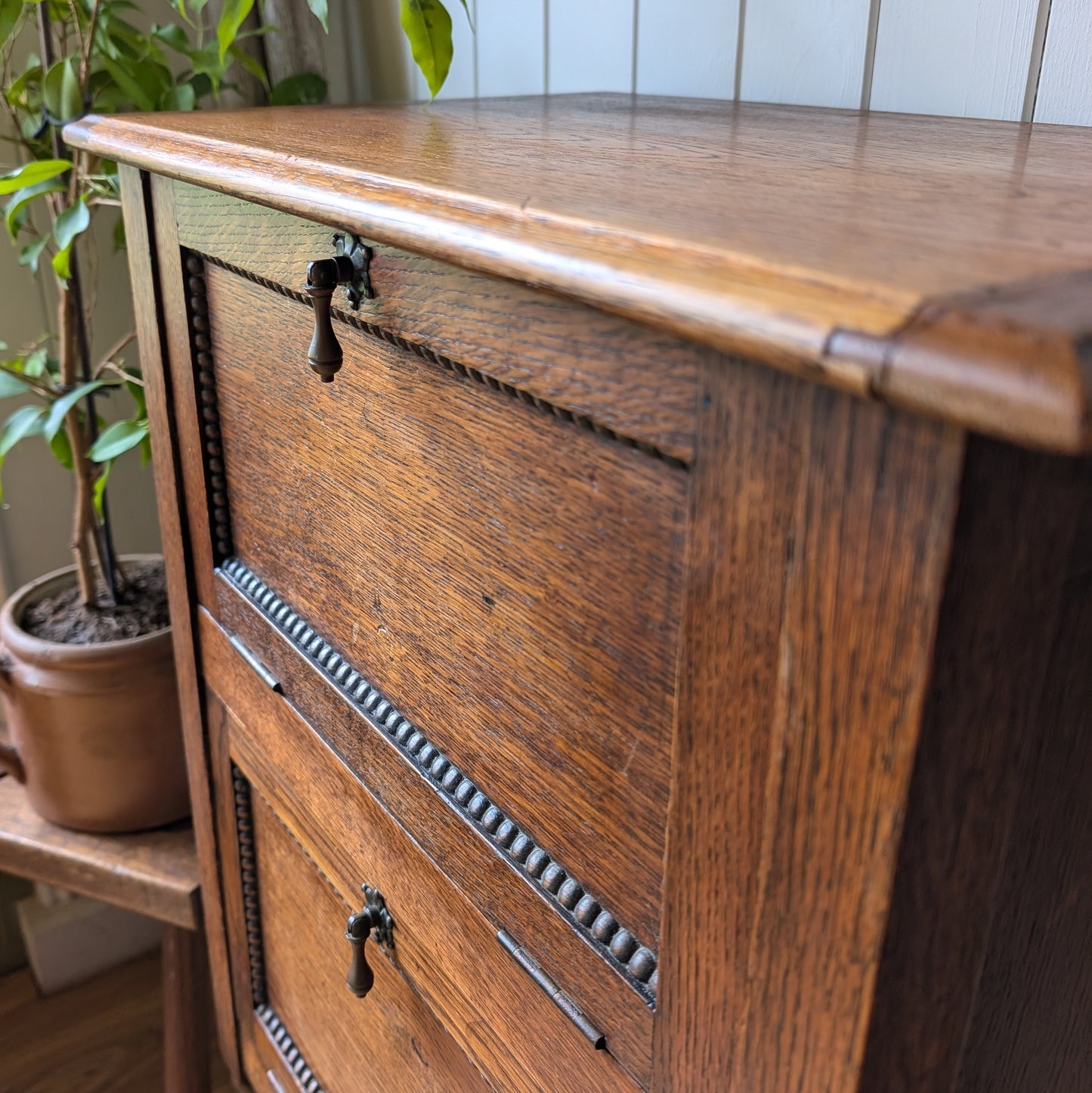 Antique Oak Cabinet