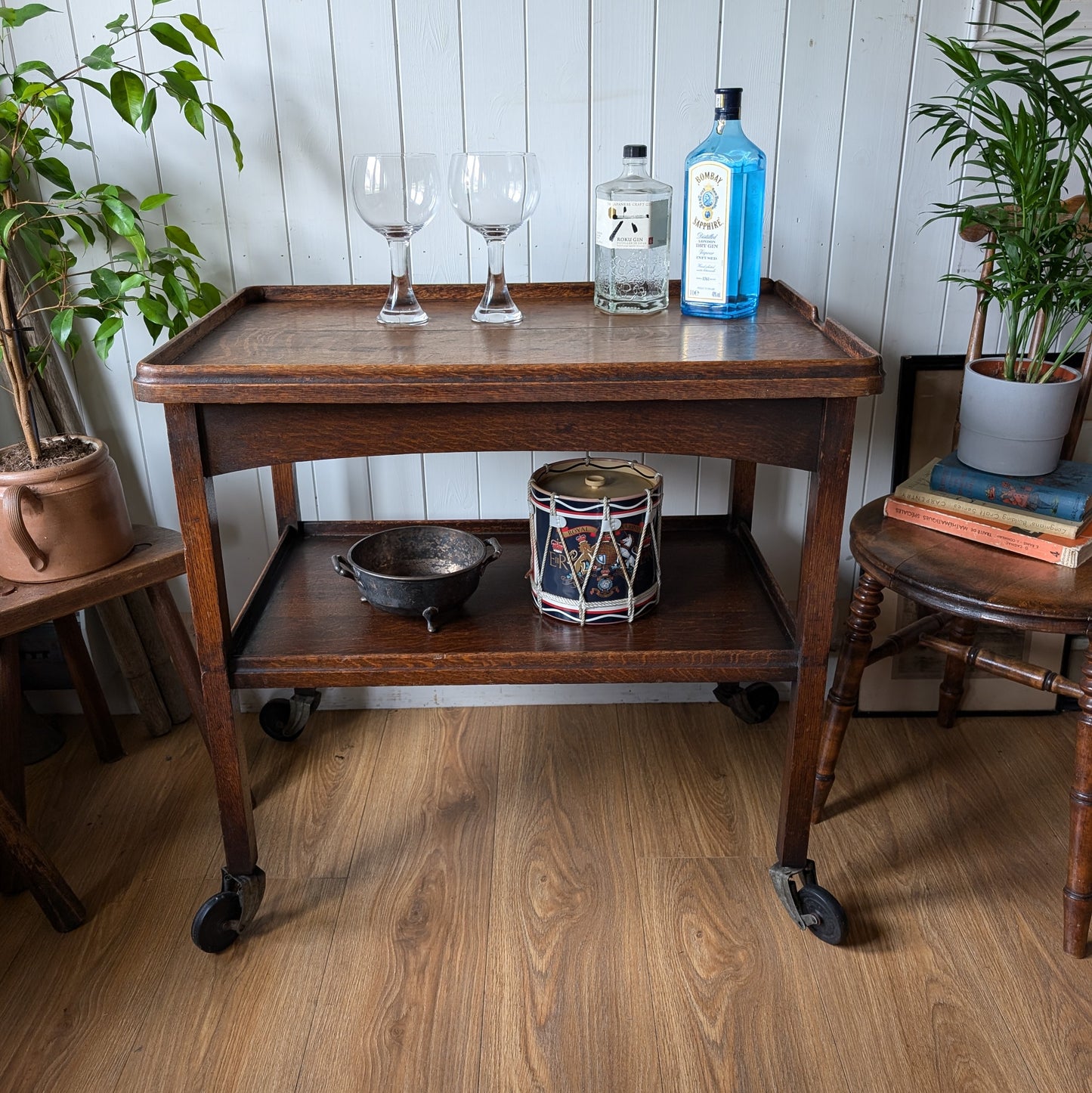 Antique Drinks Trolley