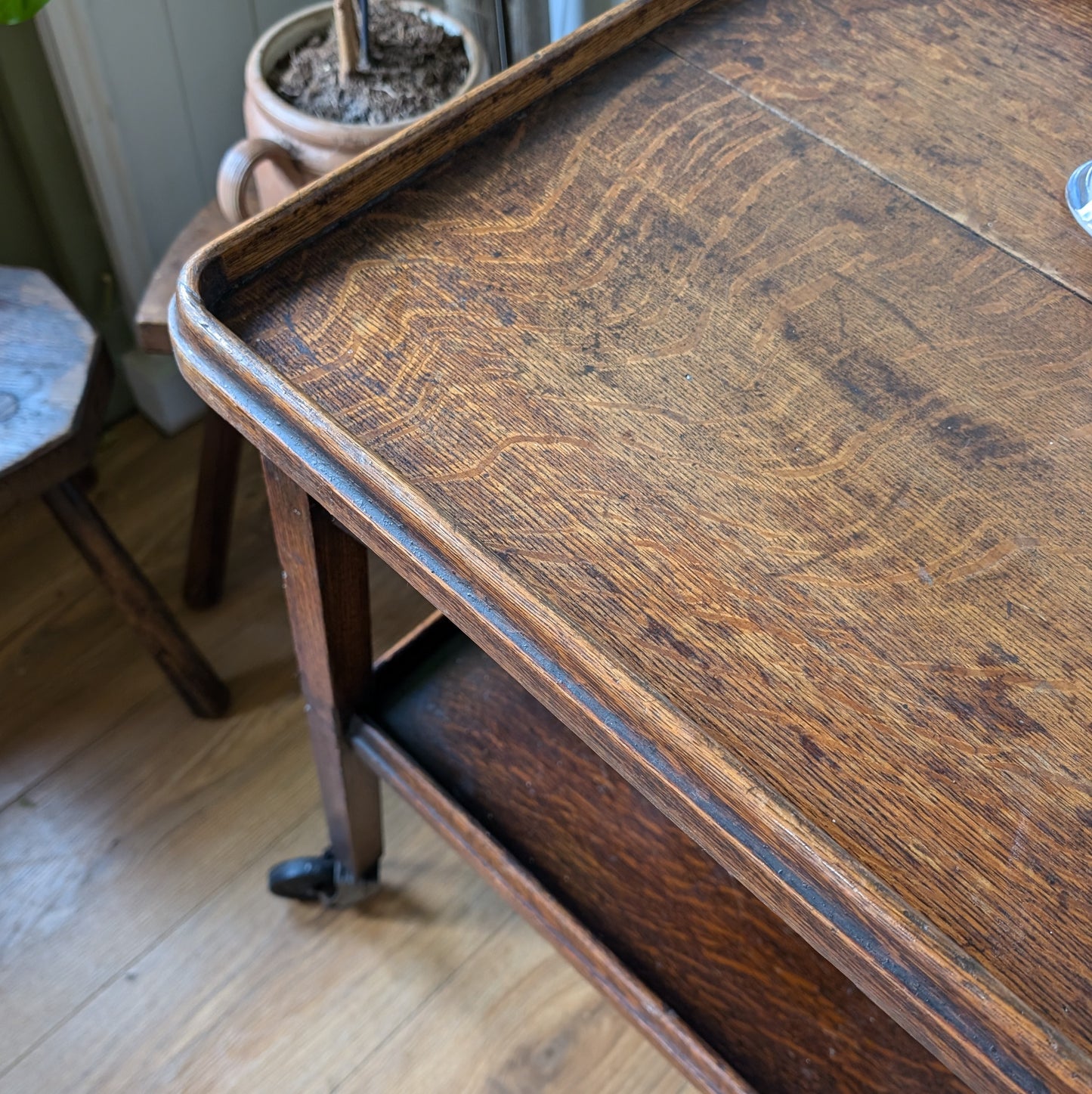 Antique Drinks Trolley