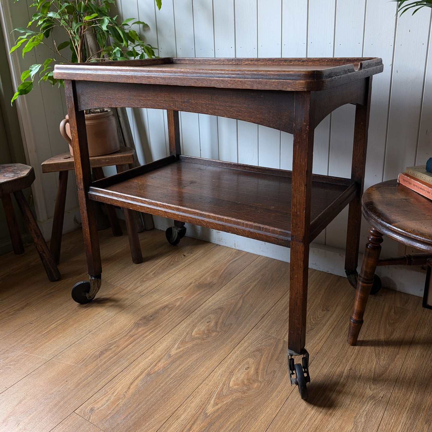 Antique Drinks Trolley