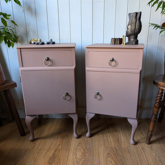 Pair of Vintage Bedside Tables