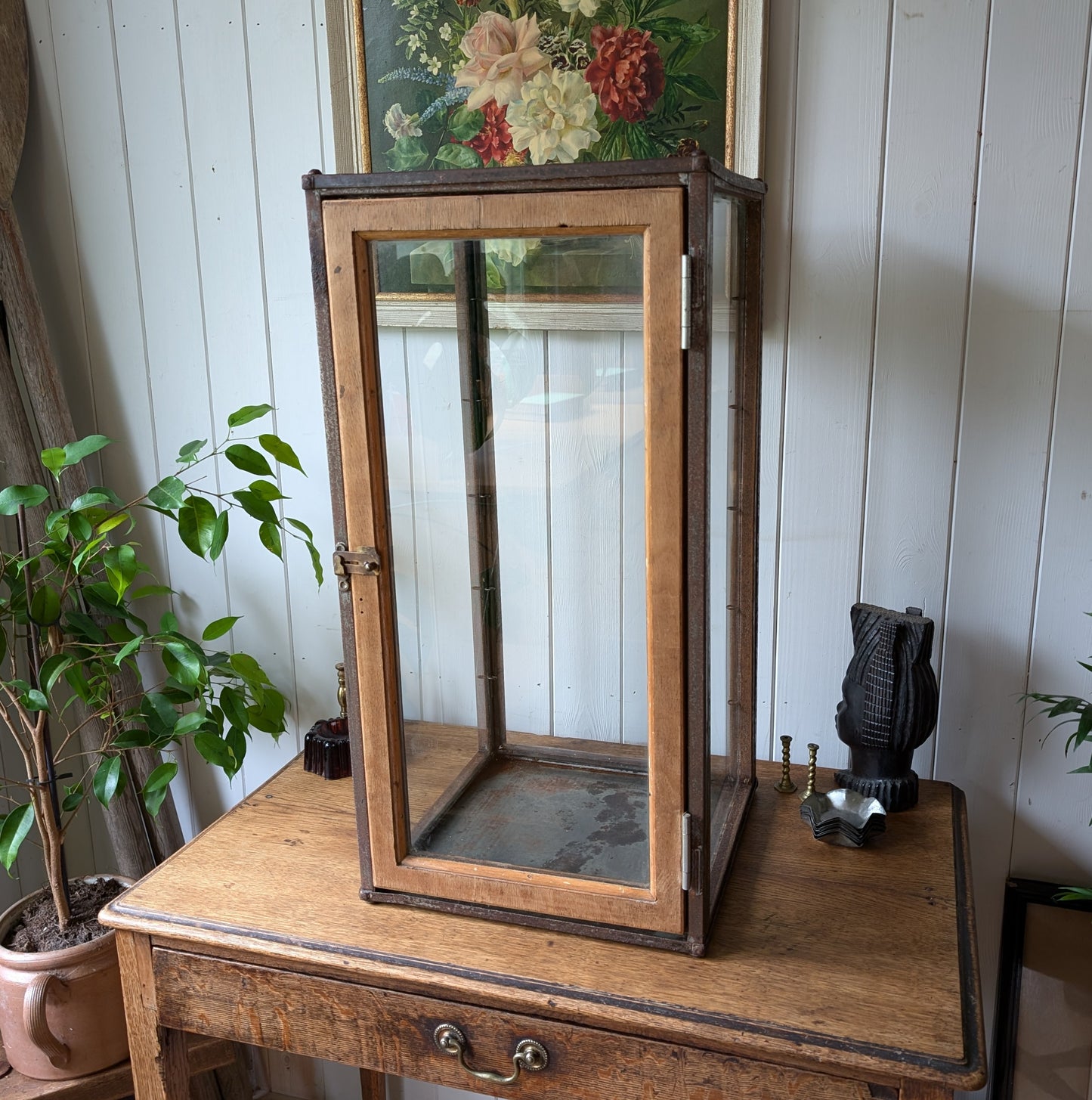 Vintage Industrial Display Case