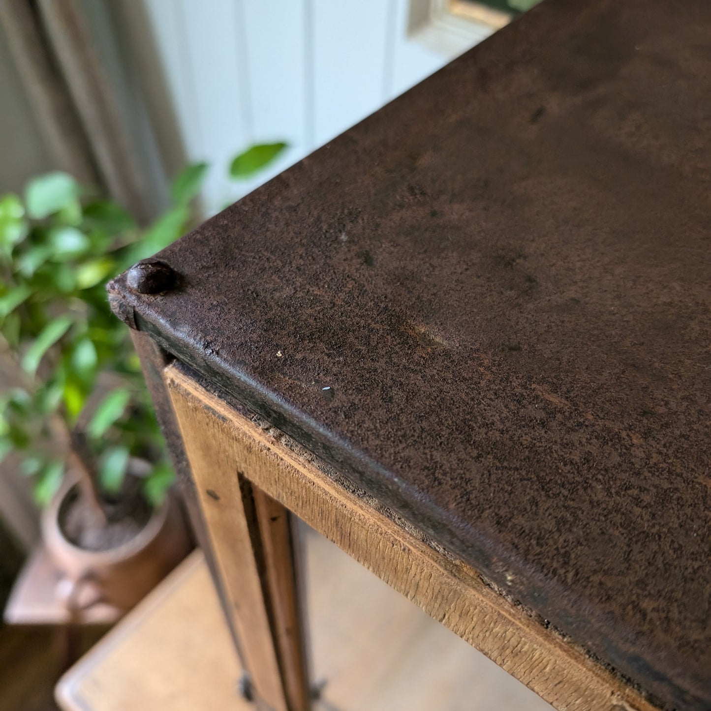 Vintage Industrial Display Case