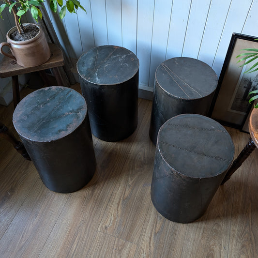Vintage Industrial Side Table