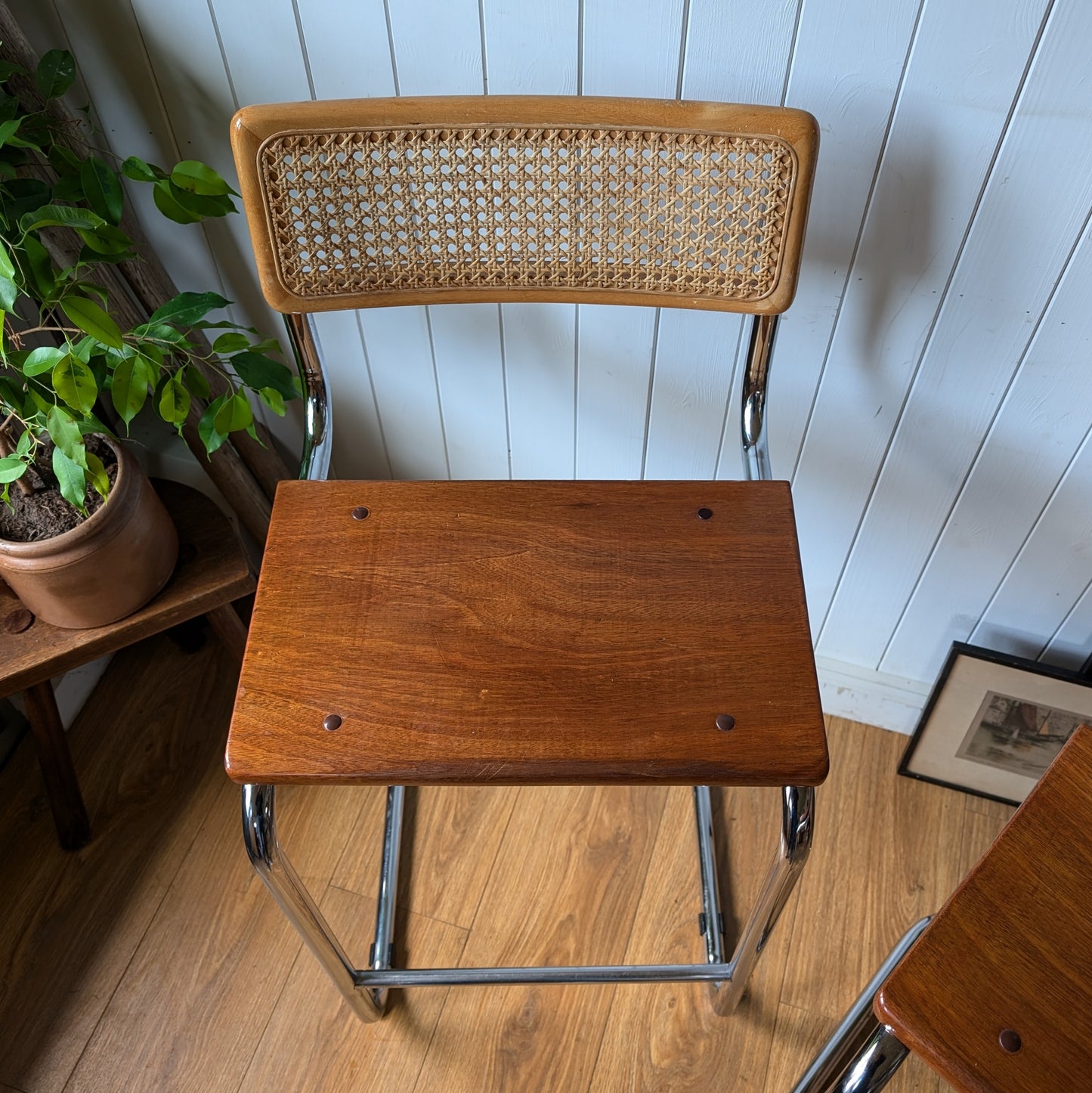 Pair of Mid Century Bar Stools