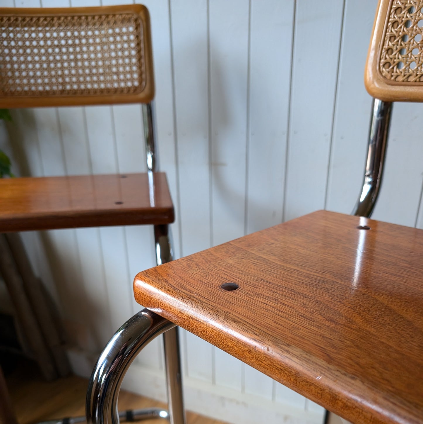 Pair of Mid Century Bar Stools