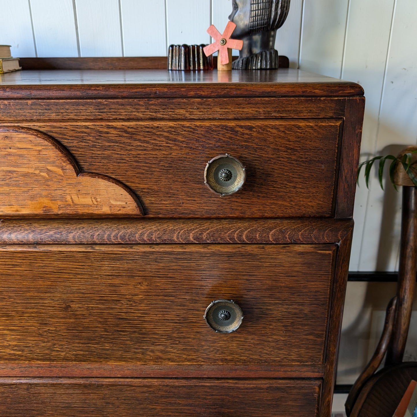 Art Deco Oak Chest of Drawers