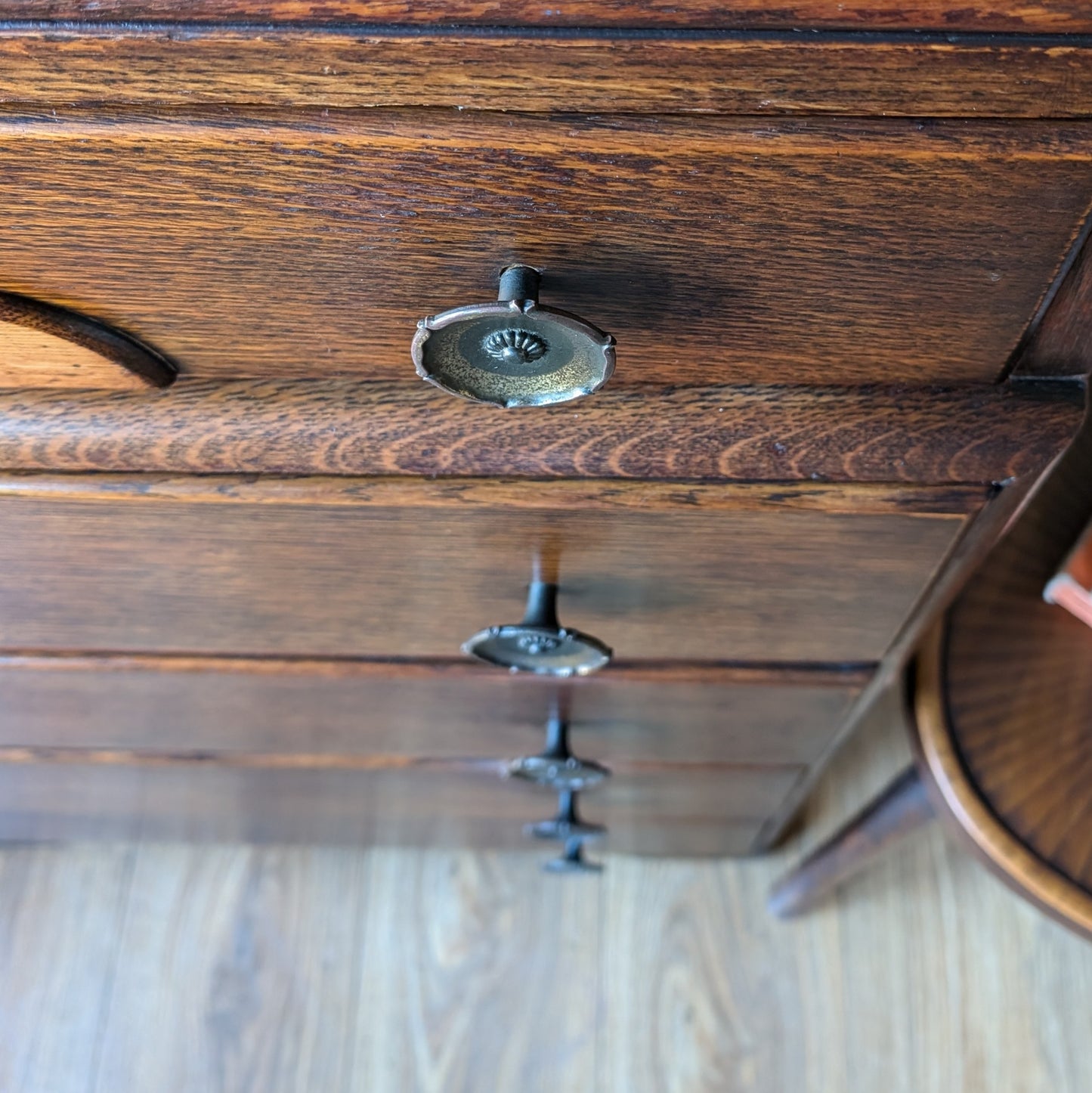 Art Deco Oak Chest of Drawers