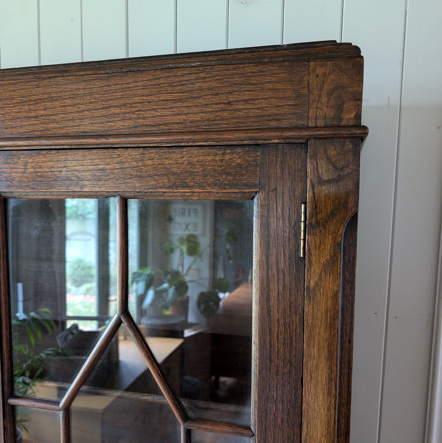 Antique Glazed Bookcase