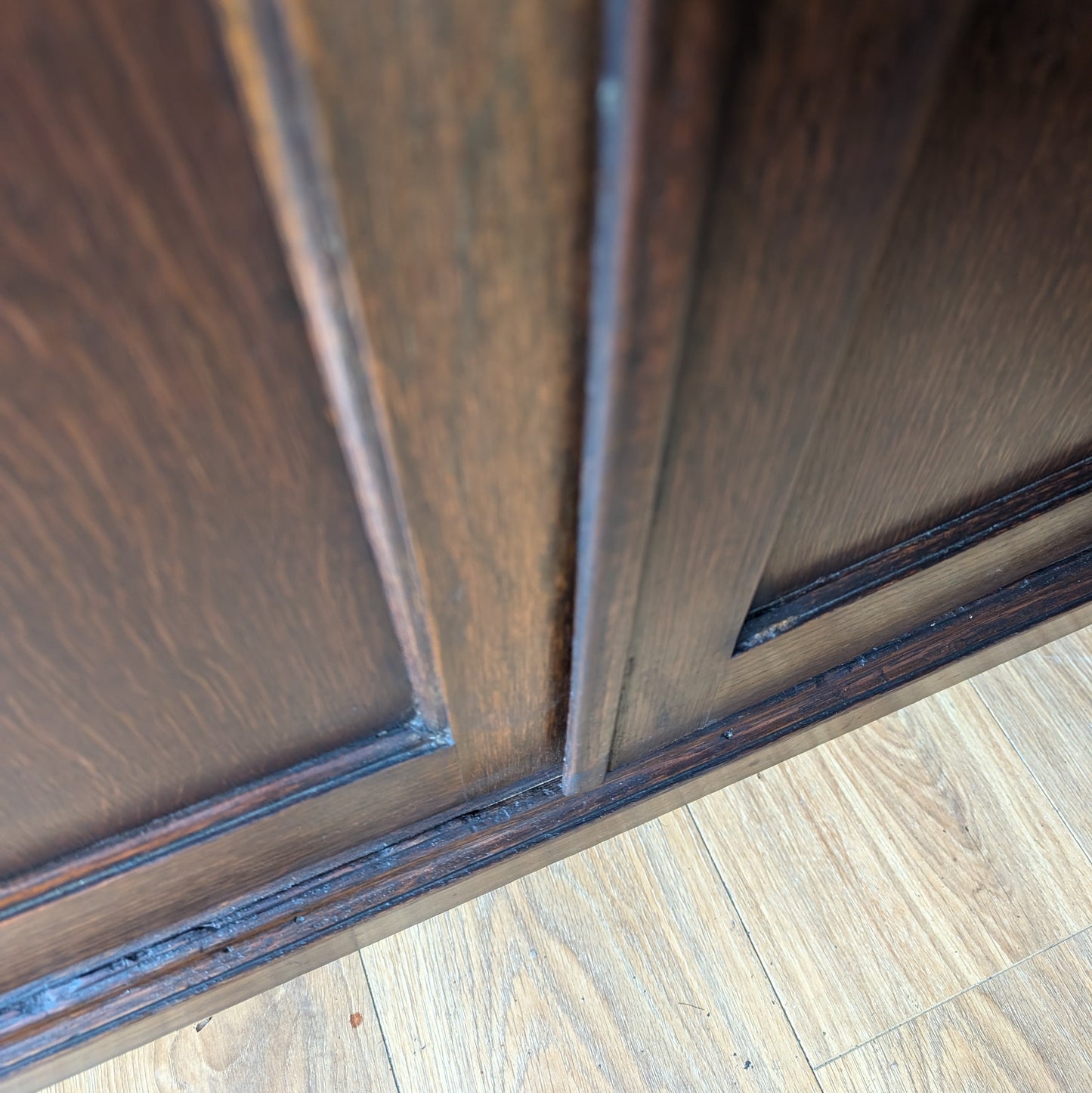 Antique Glazed Bookcase
