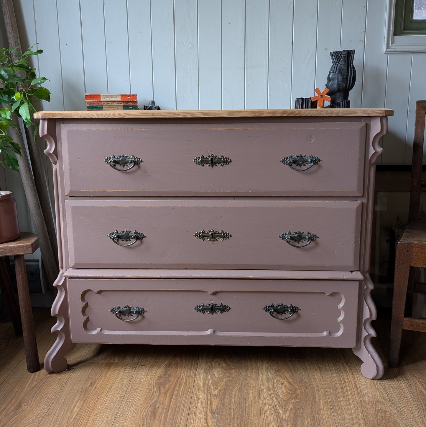Painted French Chest of Drawers