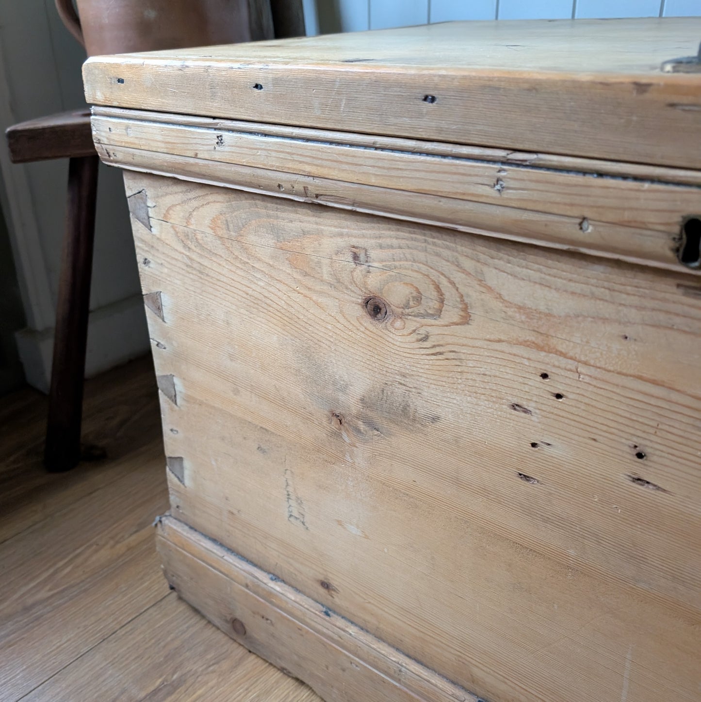 Victorian Pine Trunk