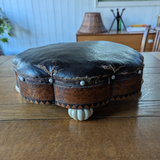 Small Antique Footstool