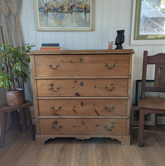 Antique Pine Secretaire