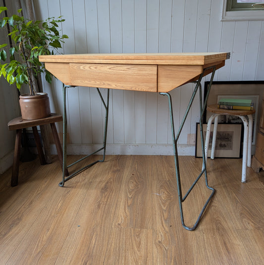 Small Vintage Desk with Drawer