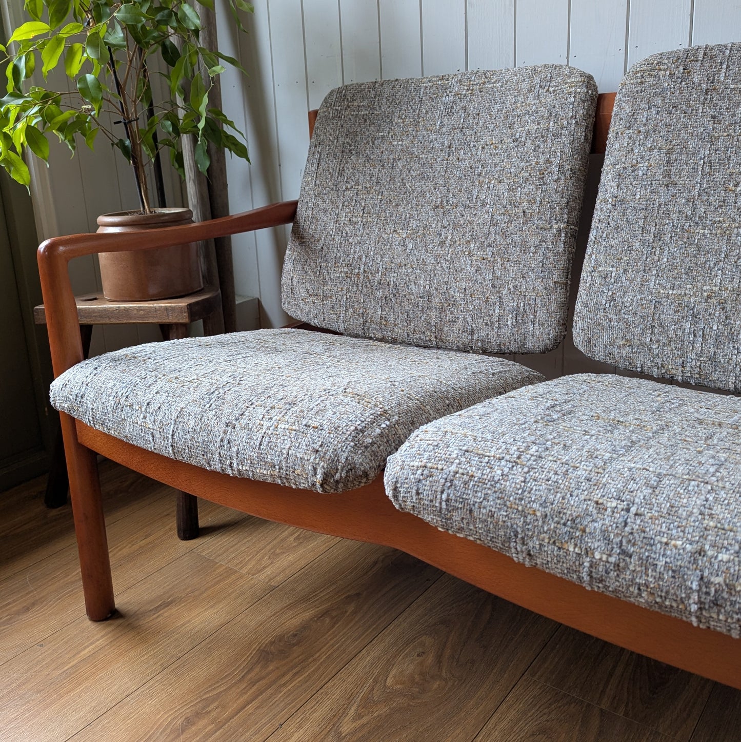 Mid Century 2 Seater Sofa