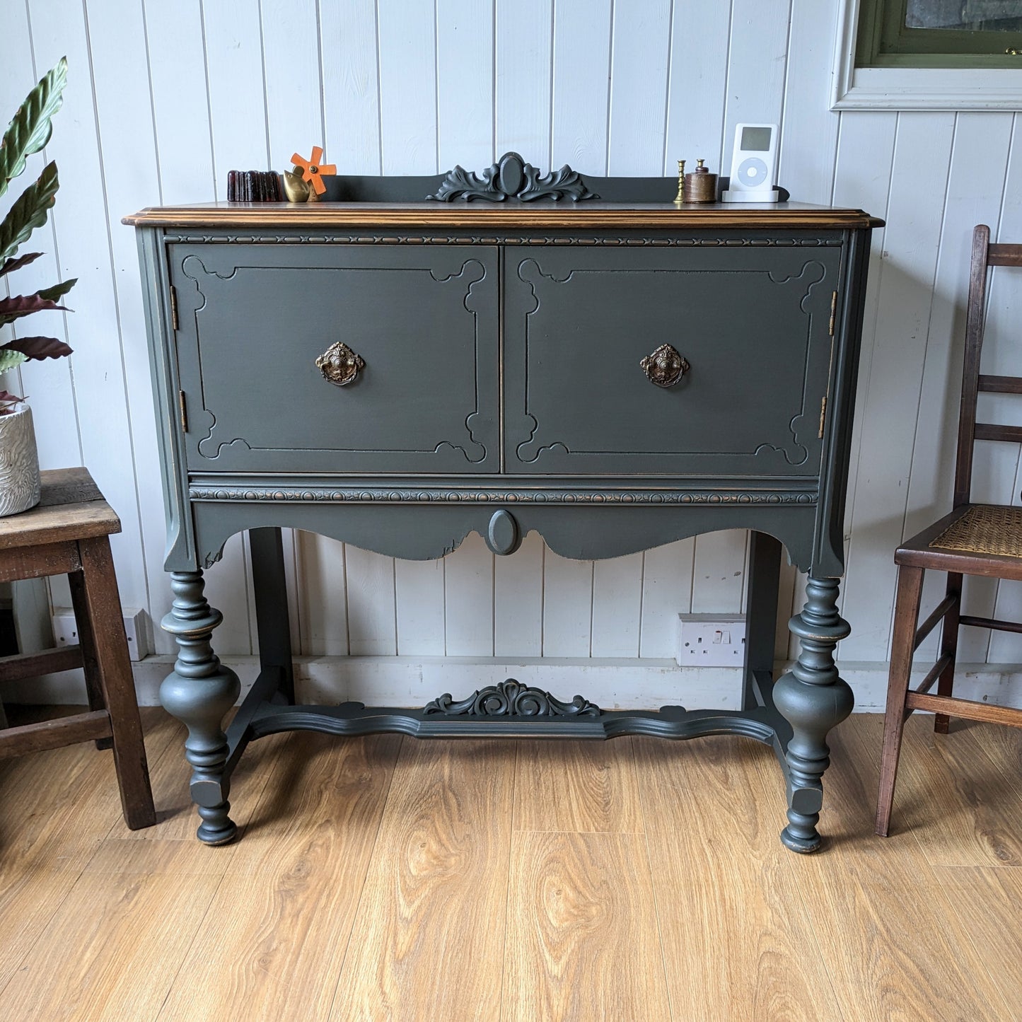Painted Antique Buffet