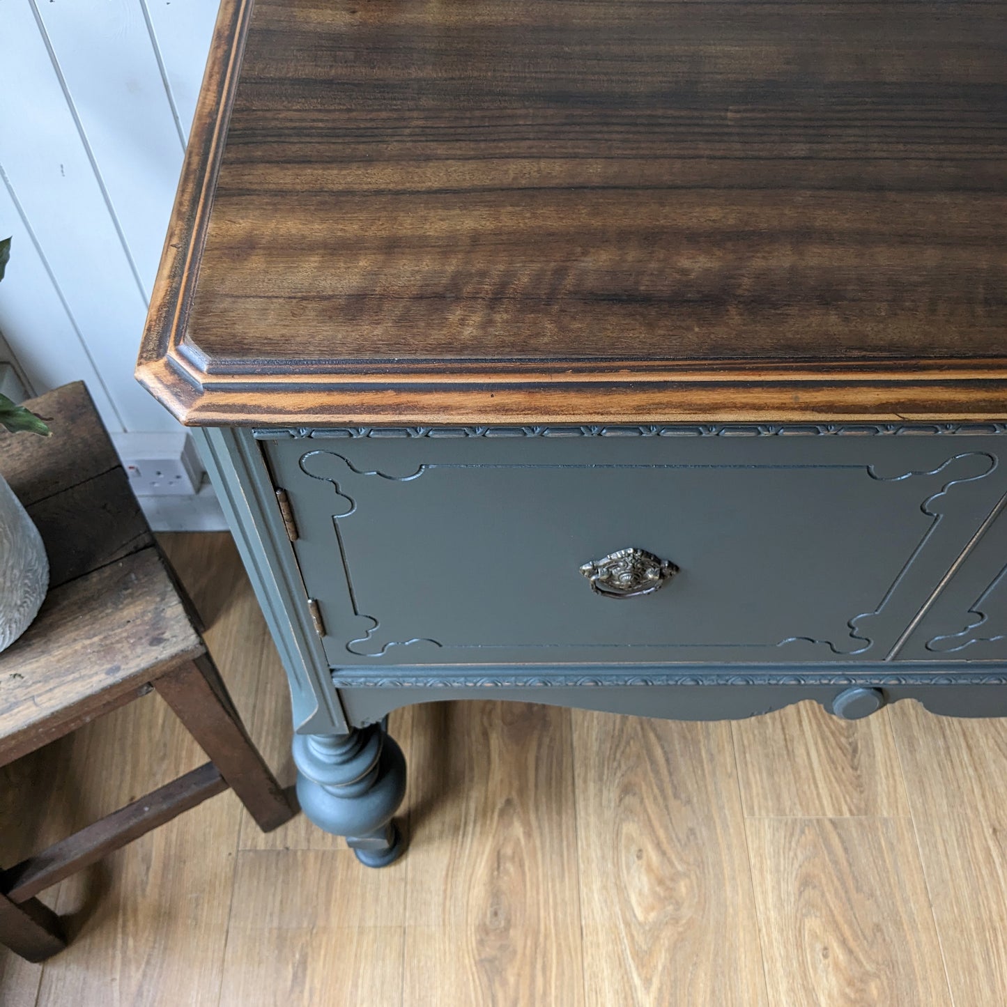 Painted Antique Buffet