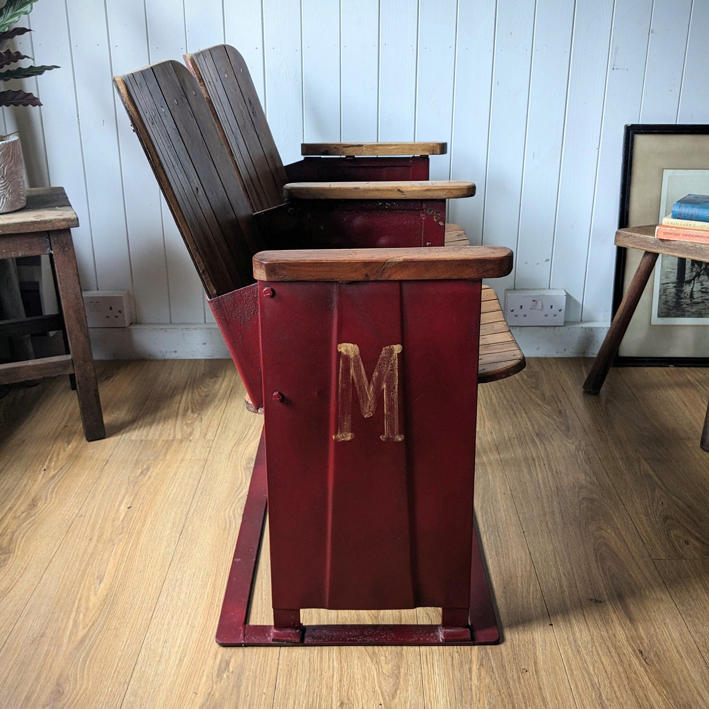 French Antique Theatre Seats